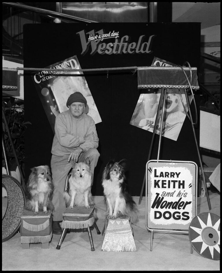 Larry Keith and his Wonder Dogs