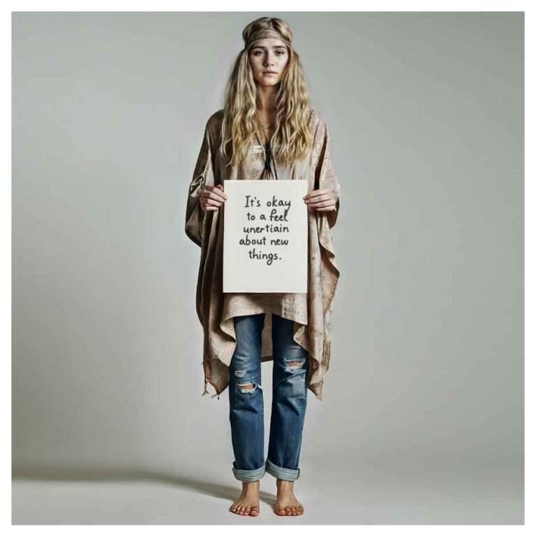 RESEMBLANCE: It's OK to feel uncertain about new things