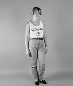 Photographic portrait from the Canberra Show in 1990. Part of a historical series by Spiros Coutroubas exploring 20th century life in Australia through the human image.