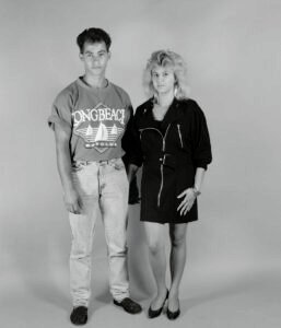 A photographic portrait from the Canberra Show in 1990. Part of a historical series by Spiros Coutroubas exploring 20th century life in Australia through the human image.