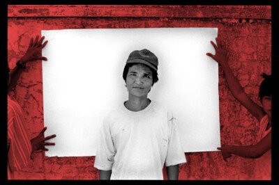 Photographic portrait – one of a series by Spiros Coutroubas documenting cyclo drivers in Saigon, Vietnam, 1997 Photographic portrait – one of a series by Spiros Coutroubas documenting cyclo drivers in Saigon, Vietnam, 1997