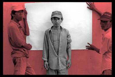 Photographic portrait – one of a series by Spiros Coutroubas documenting cyclo drivers in Saigon, Vietnam, 1997 Photographic portrait – one of a series by Spiros Coutroubas documenting cyclo drivers in Saigon, Vietnam, 1997